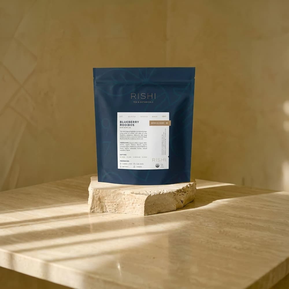 Blueberry Rooibos Herbal Tea - 16oz Loose Leaf