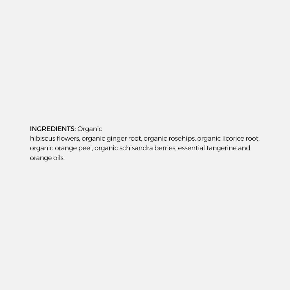 Tangerine Ginger Herbal Tea - 16oz Loose Leaf