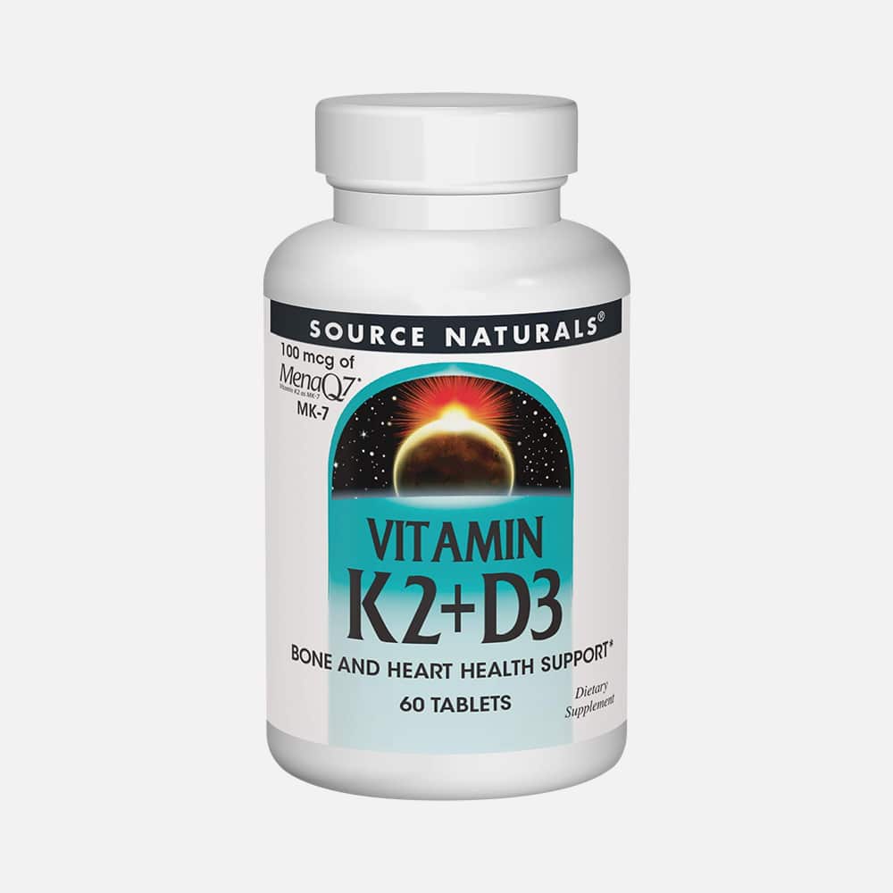 Vitamin K2 + D3 400 IU/100 mcg - 60 Tablets