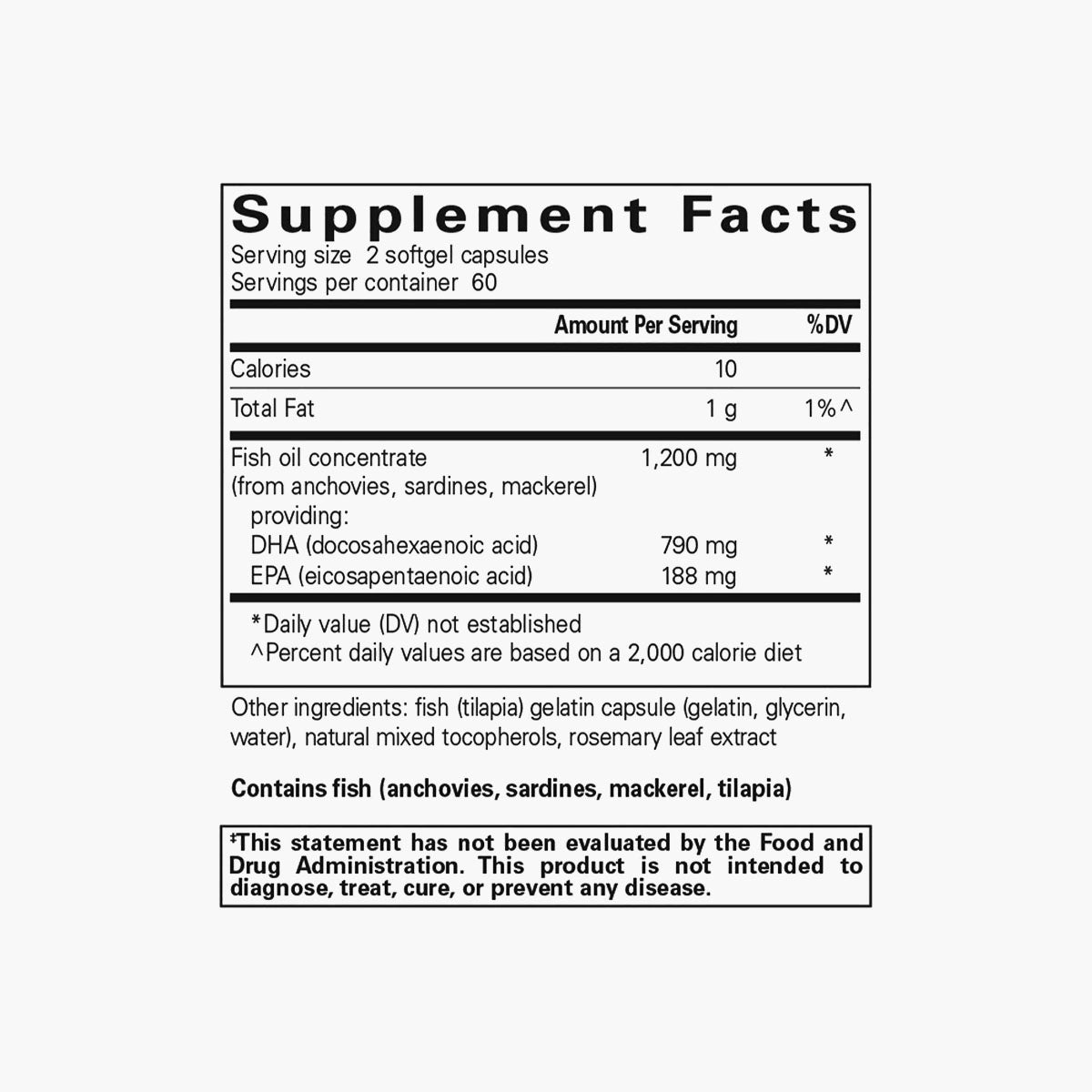 DHA Ultimate Supplement