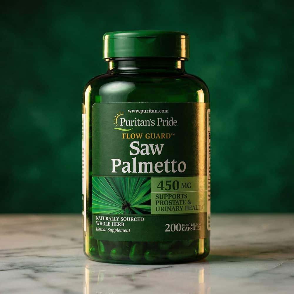 Saw Palmetto Extract 450mg - 200 Rapid Release Capsules
