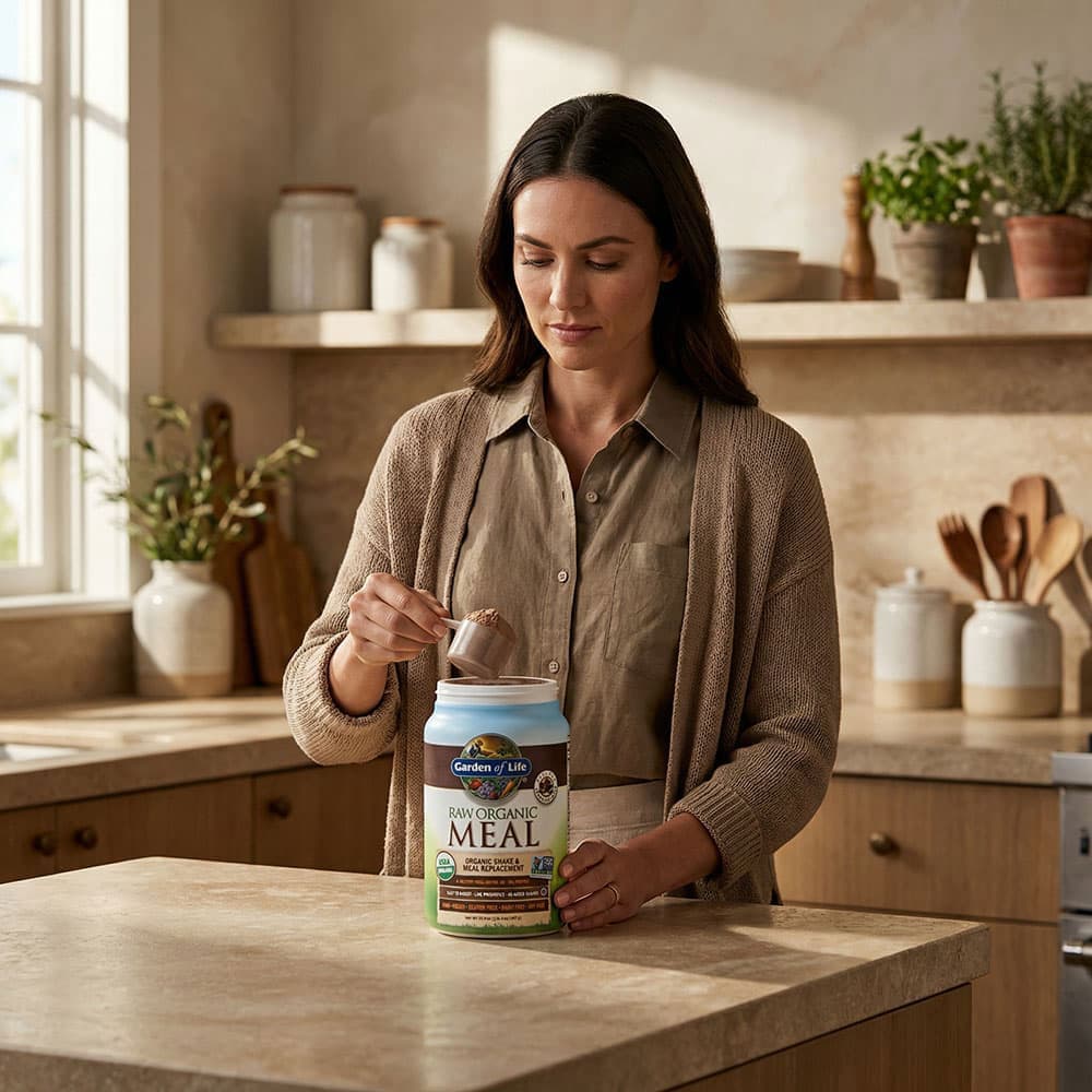 Raw Organic Meal Replacement Chocolate - 38.03 oz Powder