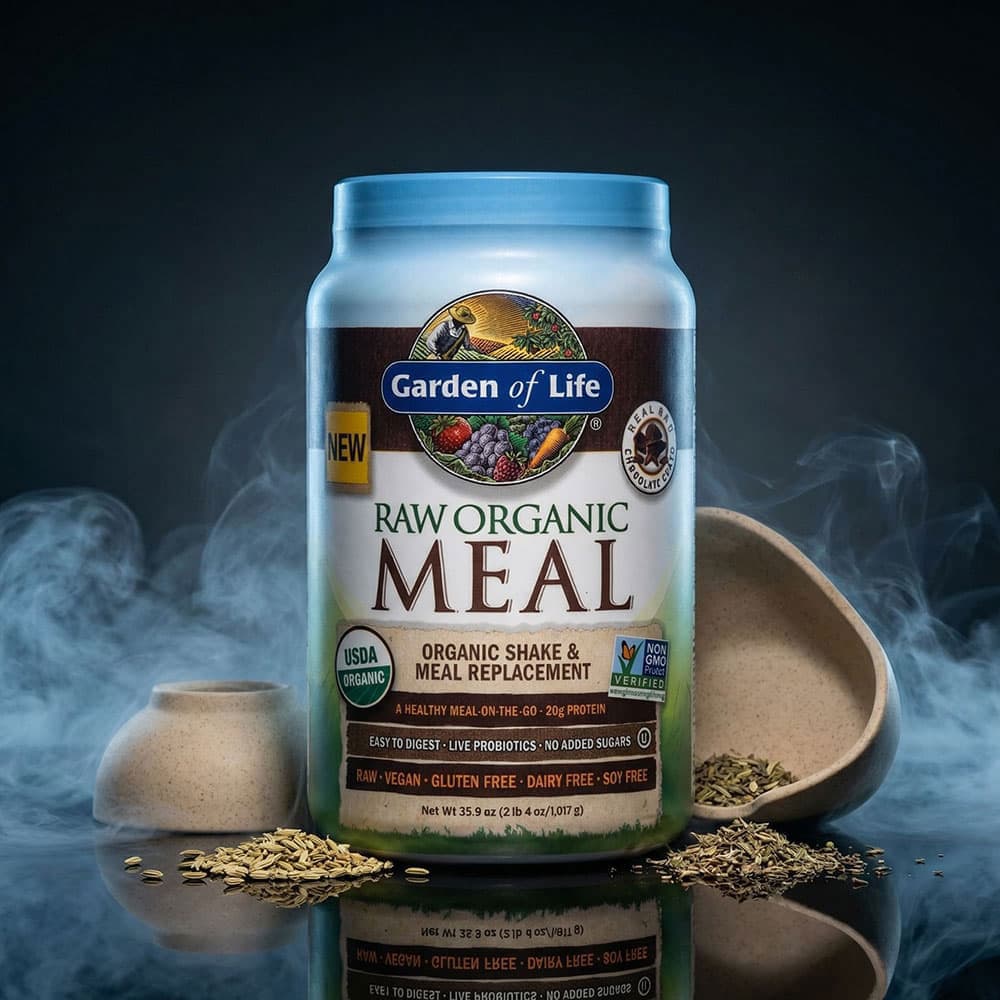 Raw Organic Meal Replacement Chocolate - 38.03 oz Powder
