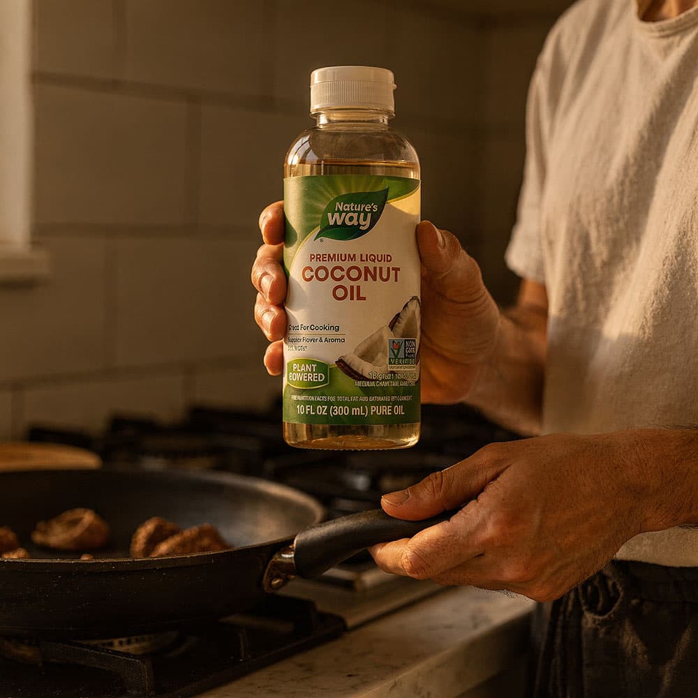 Liquid Coconut Oil 93% MCTs 13g - 10 fl oz Oil