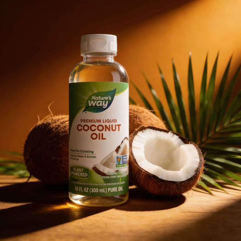Liquid Coconut Oil 93% MCTs 13g - 10 fl oz Oil