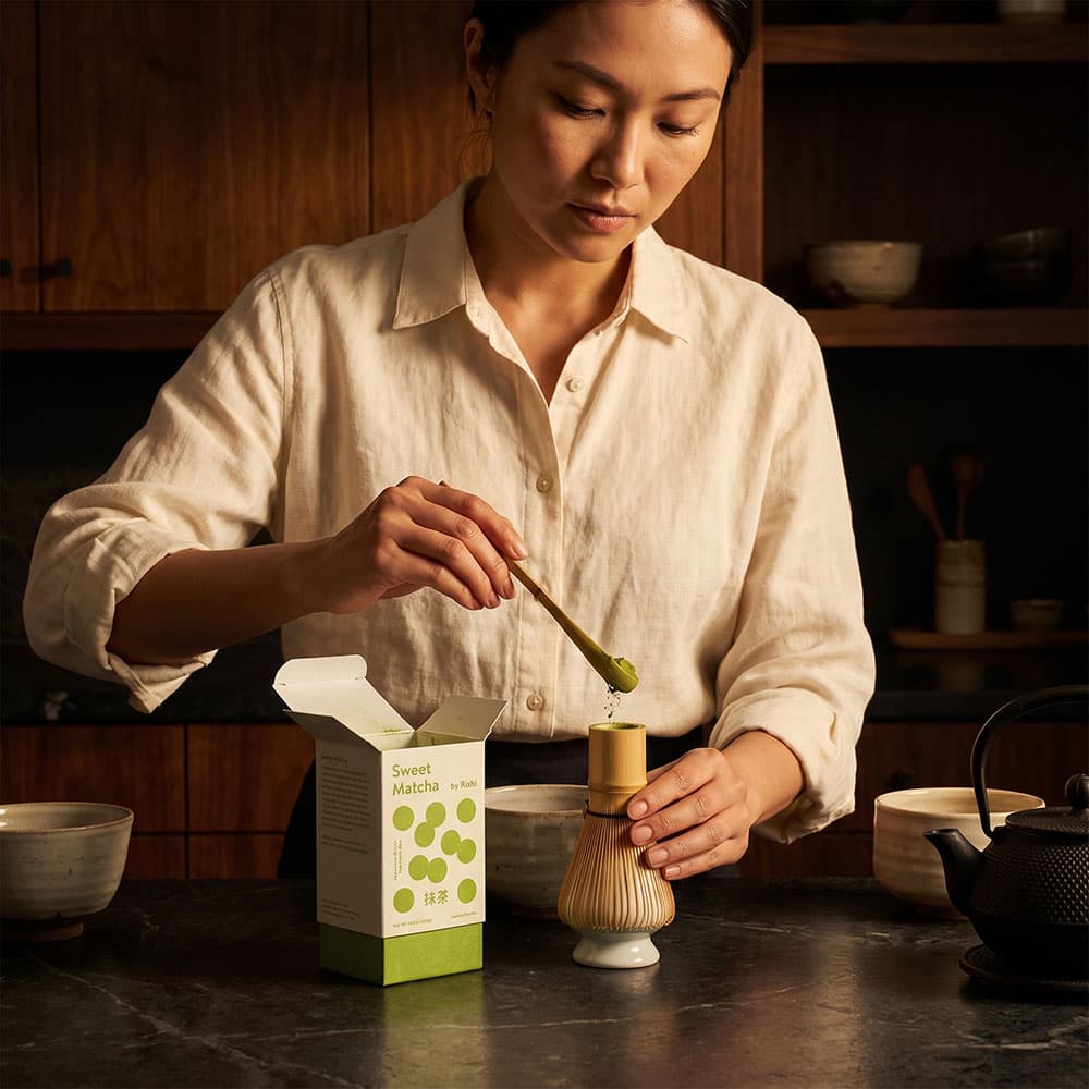 Rishi Sweet Matcha Japanese Green Tea Powder - 4.4 oz
