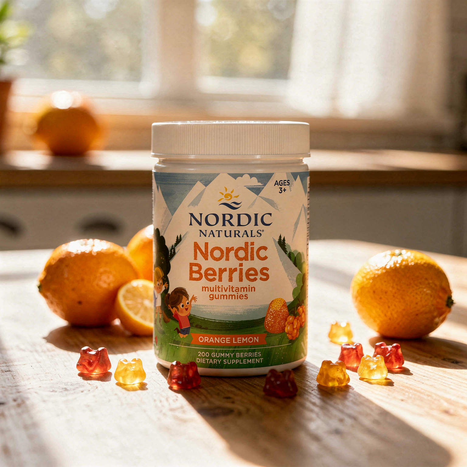 Nordic Berries Kids Multivitamin - 200 Gummies