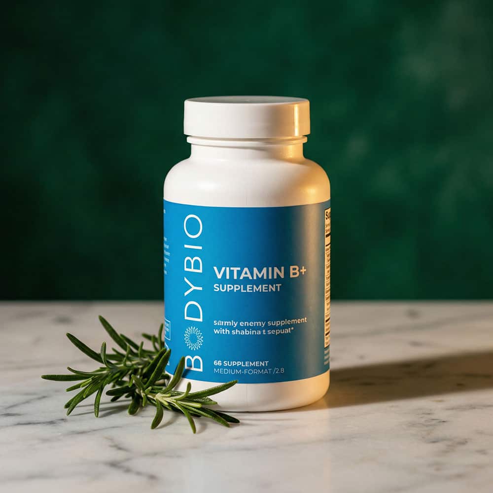 Vitamin B Complex 9-Vitamin Blend - 90 Capsules