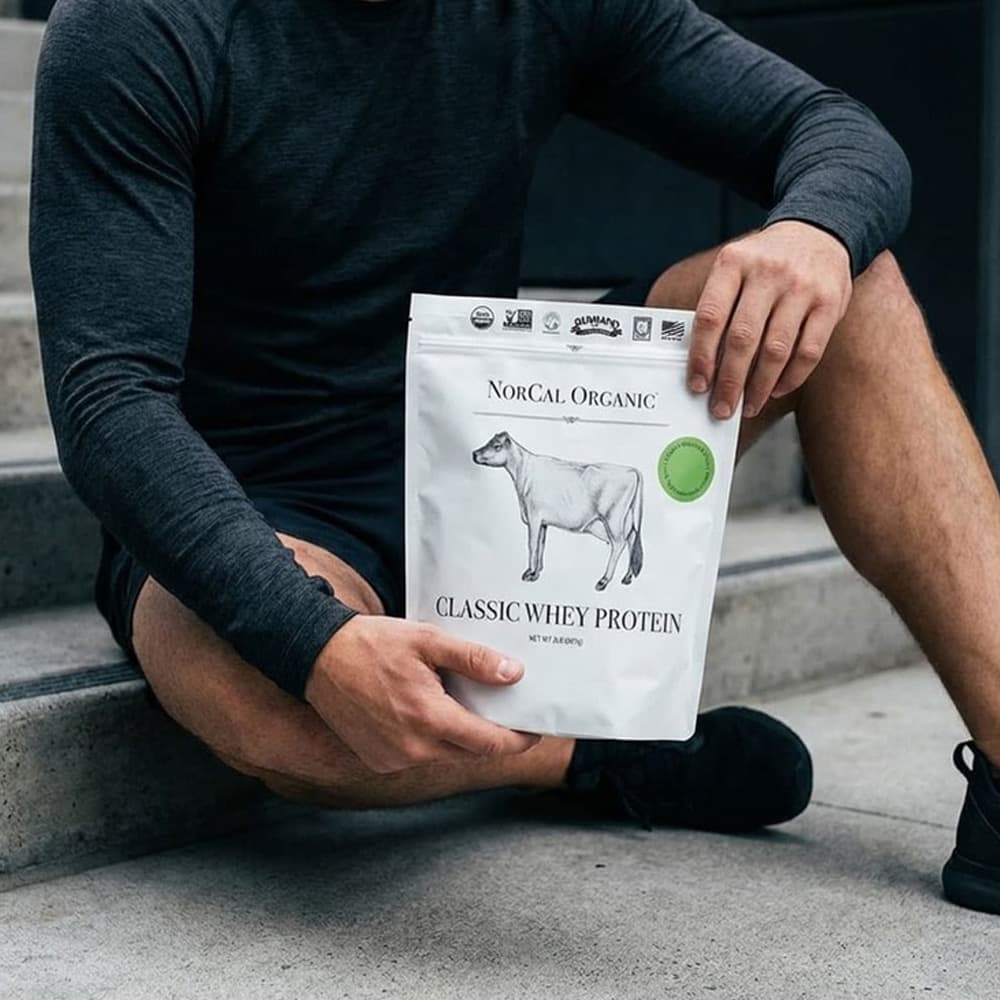 Organic Grass-Fed Whey Protein 21g - 2lb Powder
