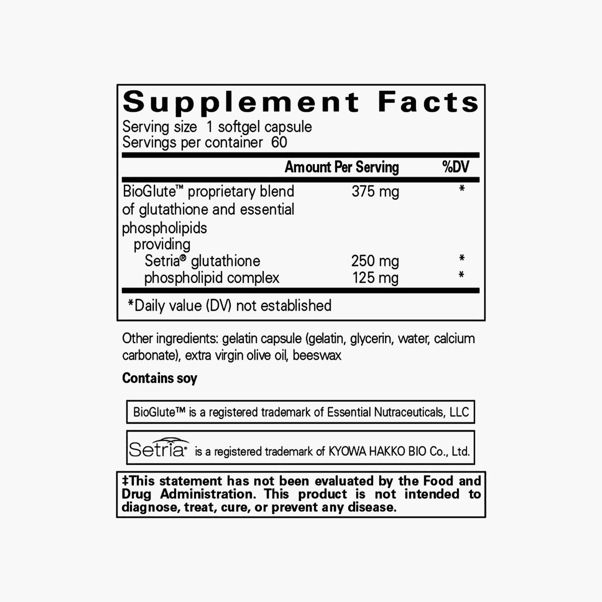 Liposomal Glutathione with Setria