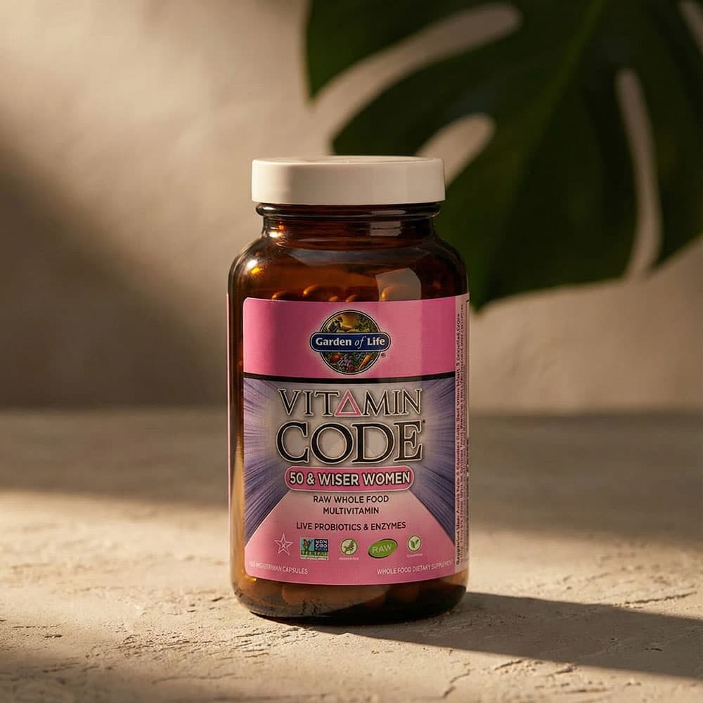 Vitamin Code 50 & Wiser Women Formula - 120 Vegicaps
