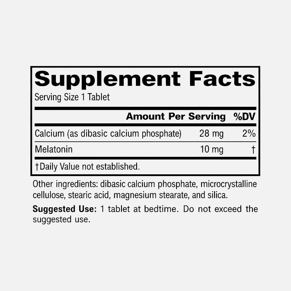 Melatonin 10mg - 240 Tablets