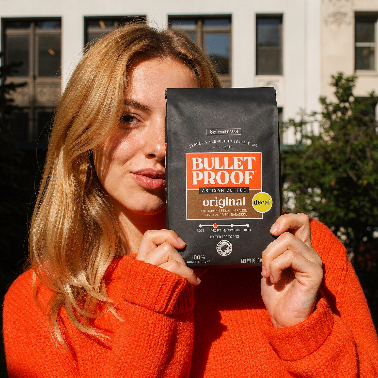 Decaf Original Medium Roast Coffee - 12oz Whole Bean