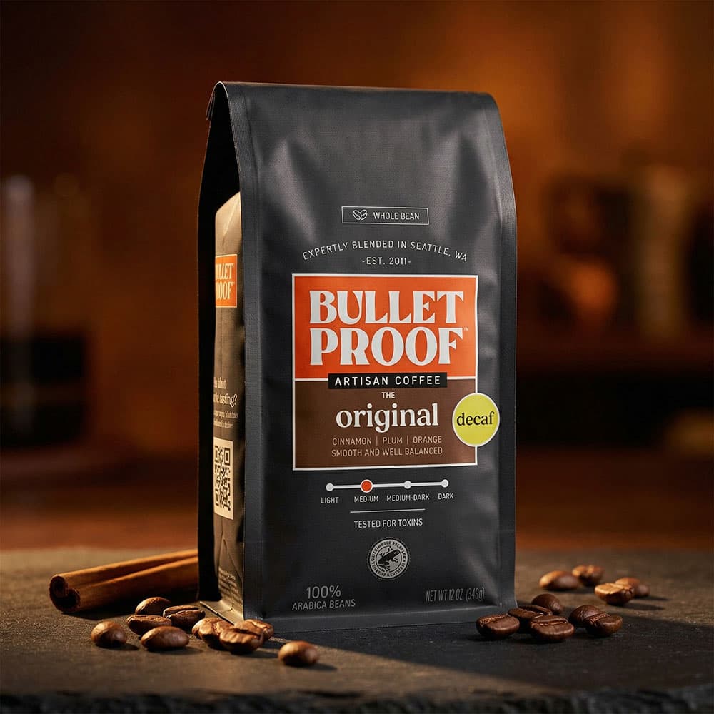Decaf Original Medium Roast Coffee - 12oz Whole Bean