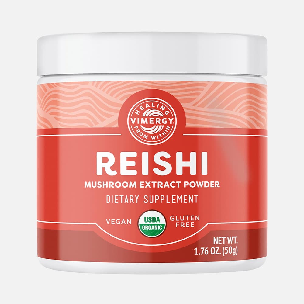 Reishi Mushroom Extract Powder 1500mg - 33 Servings