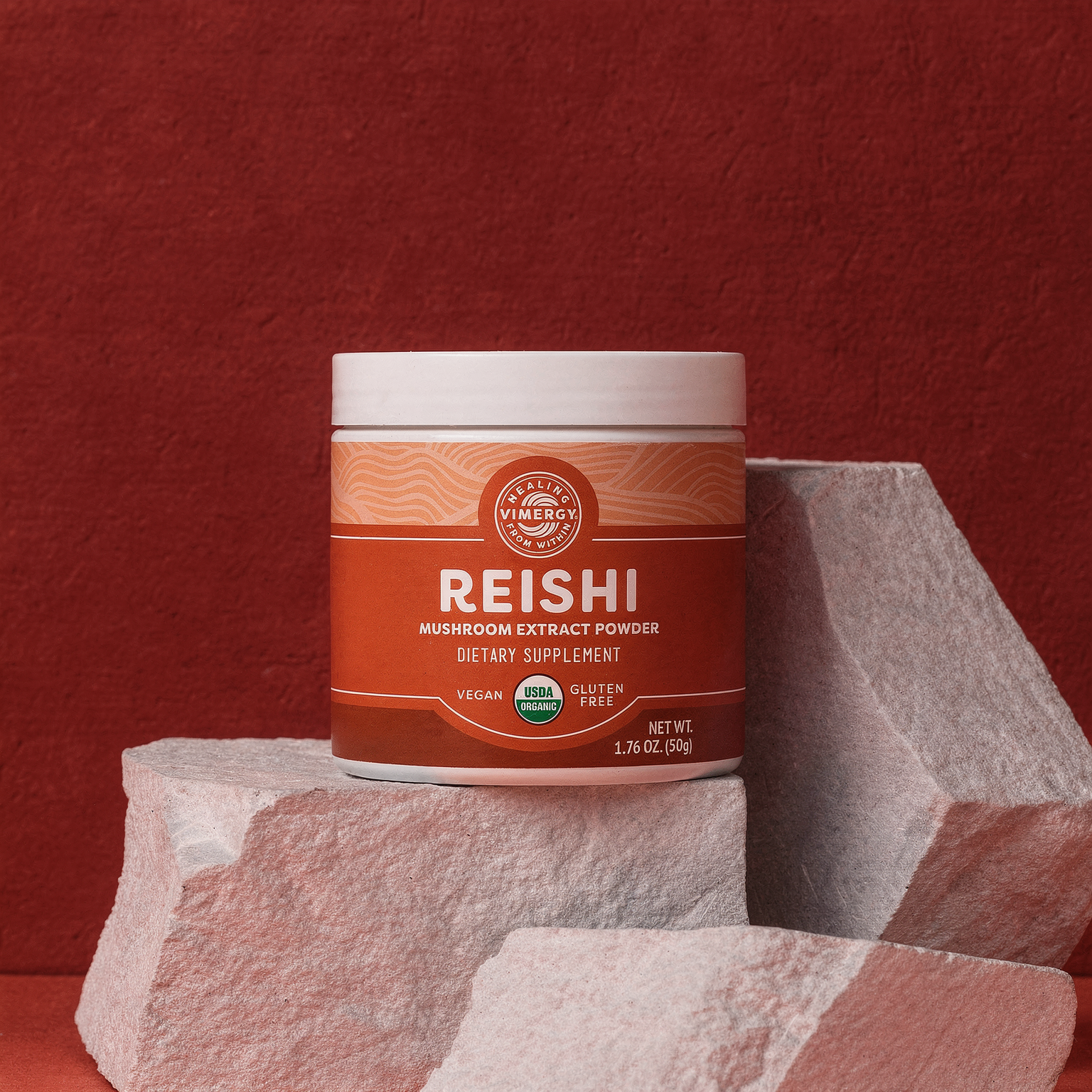 Reishi Mushroom Extract Powder 1500mg - 33 Servings