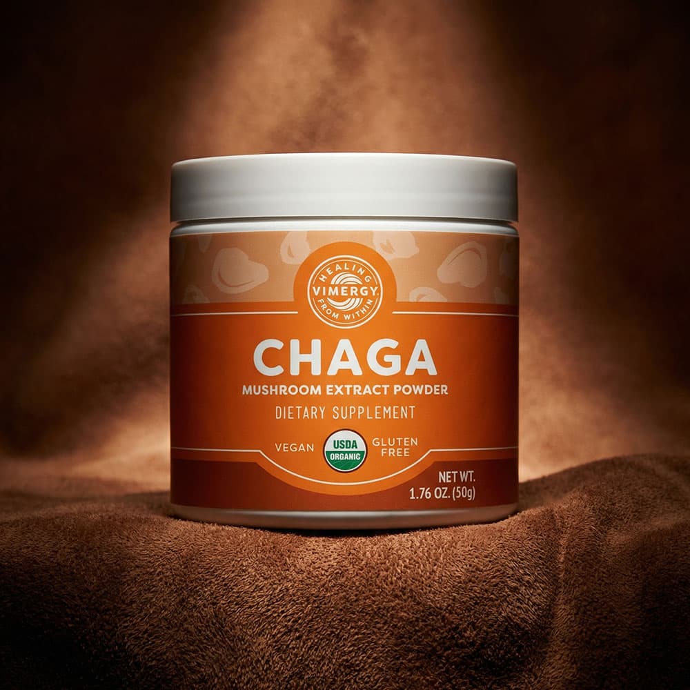 Wild Chaga Mushroom Extract 1500mg - 33 Servings Powder