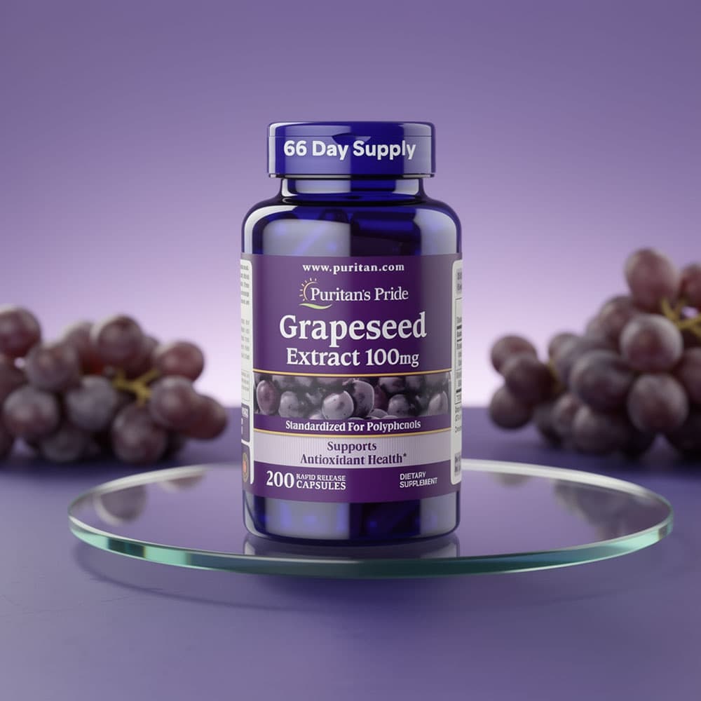Grapeseed Extract 100mg - 200 Rapid Release Capsules