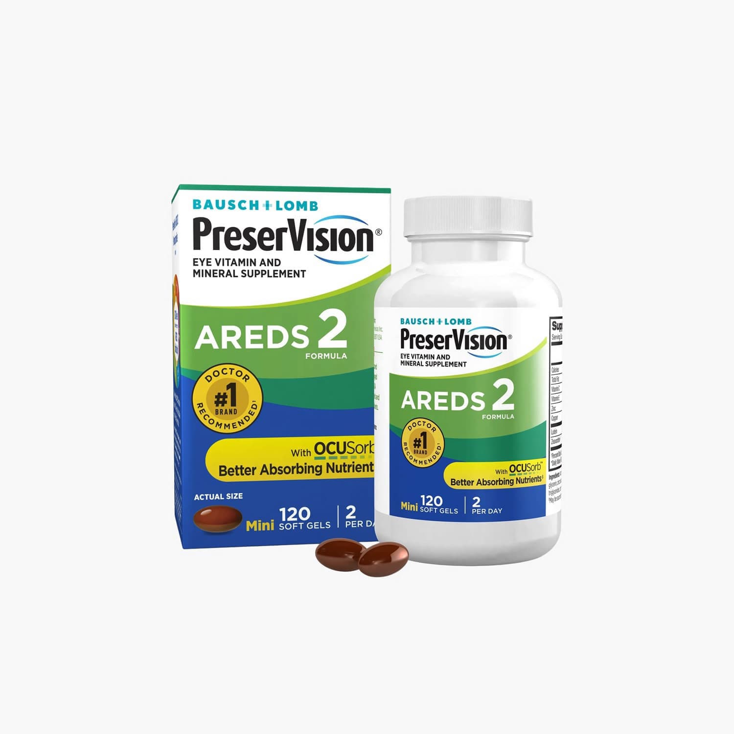 PreserVision - AREDS 2 Eye Vitamins - 120 Softgels