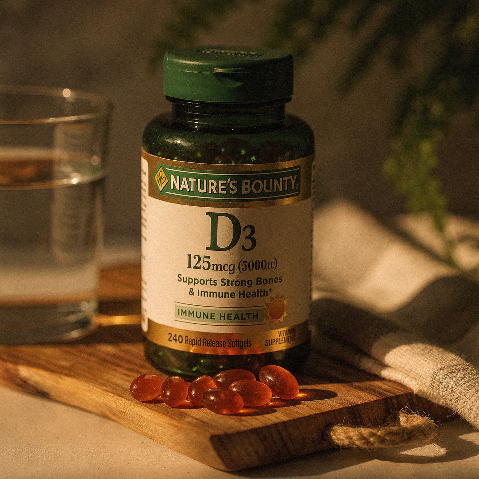 Vitamin D3 5000 IU - 240 Softgels