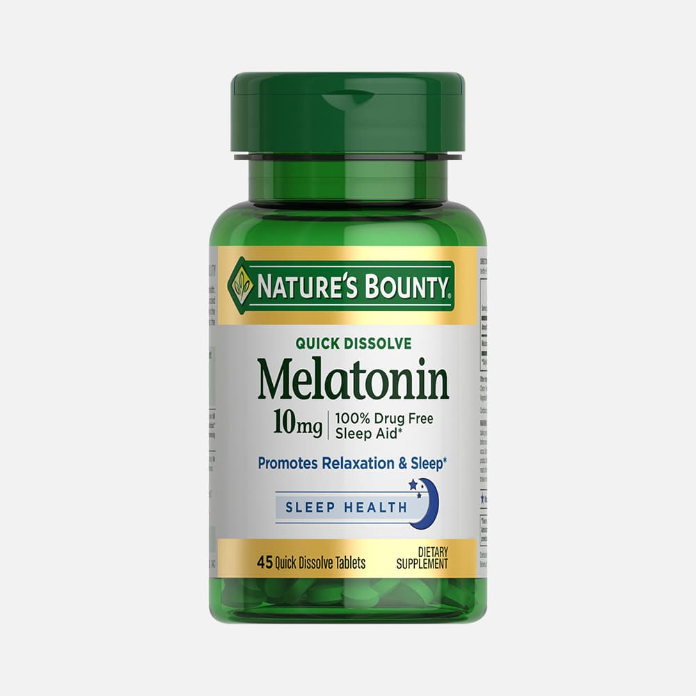 Melatonin 10mg - 45 Quick Dissolve Tablets