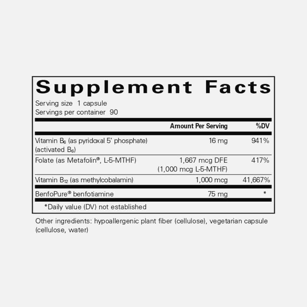 MethylAssist B-Complex 90mcg-90 Capsules