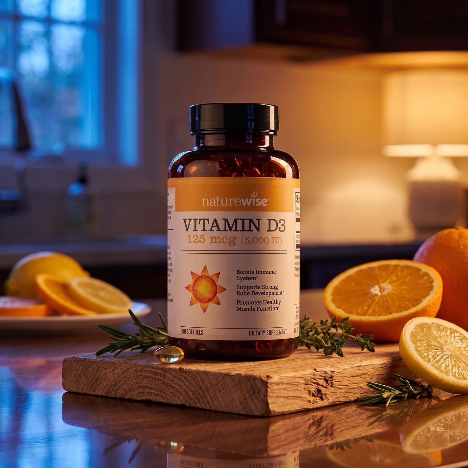 NatureWise - Vitamin D3 5000 IU - 360 Softgels
