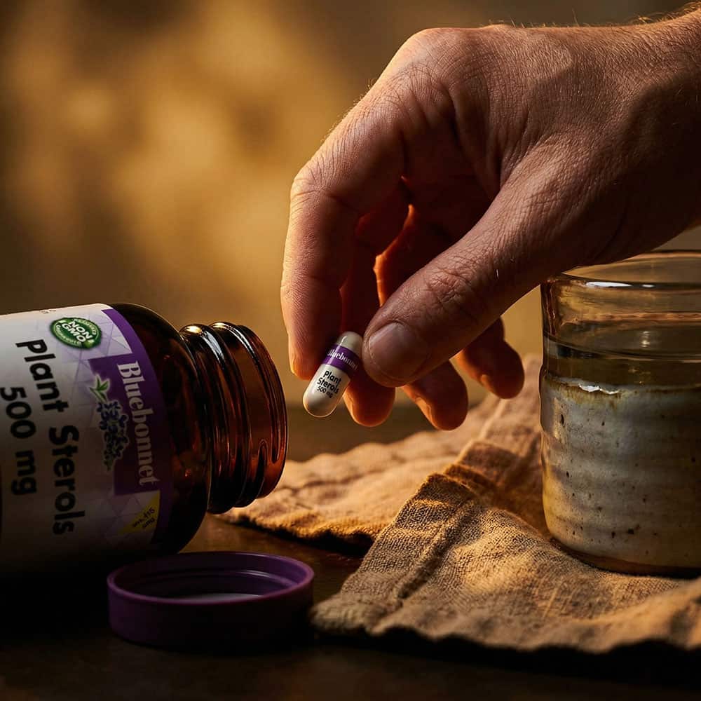 Plant Sterols 500mg - 60 Vegetable Capsules