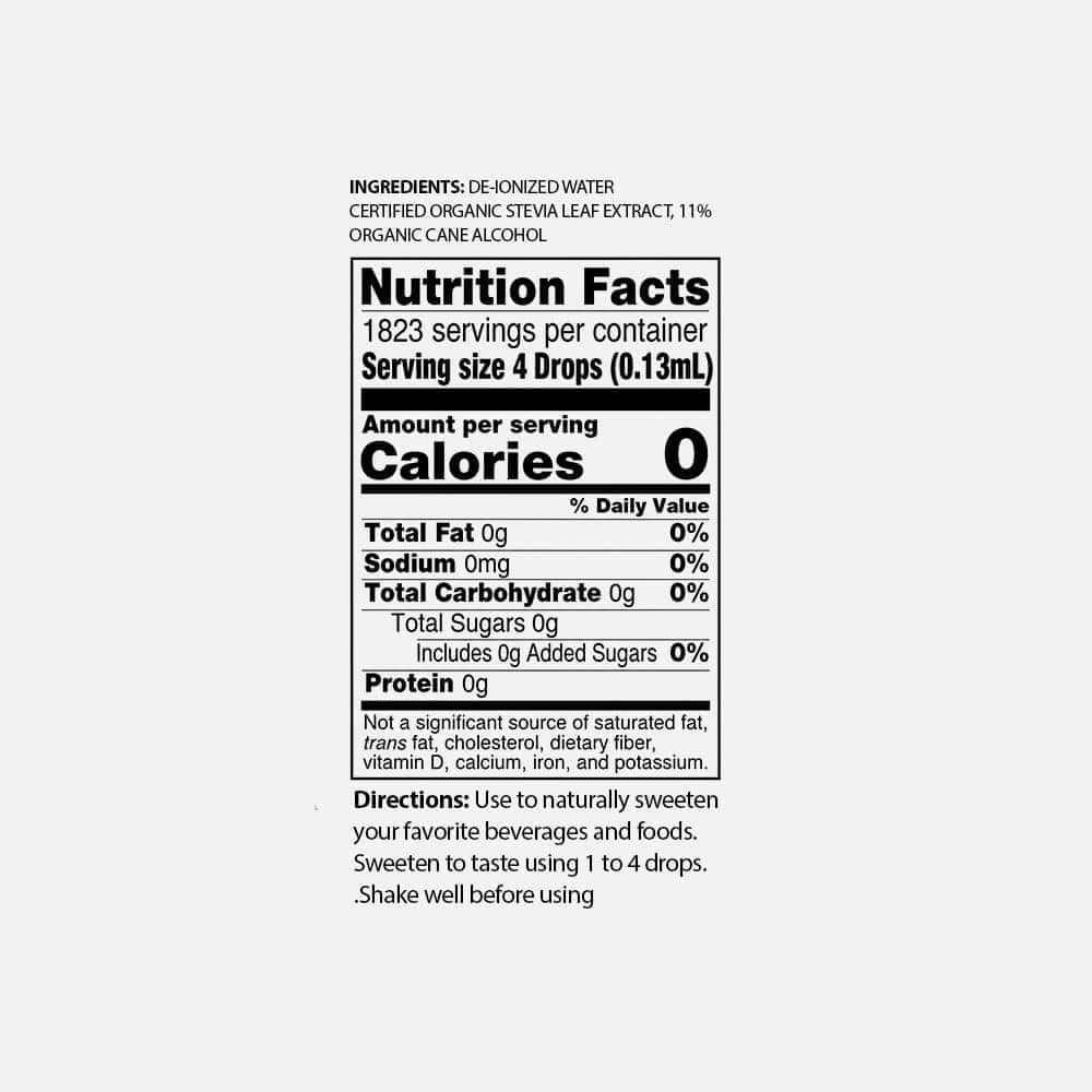 BetterStevia Original Liquid Extract - 2 x 8 fl oz Bottles
