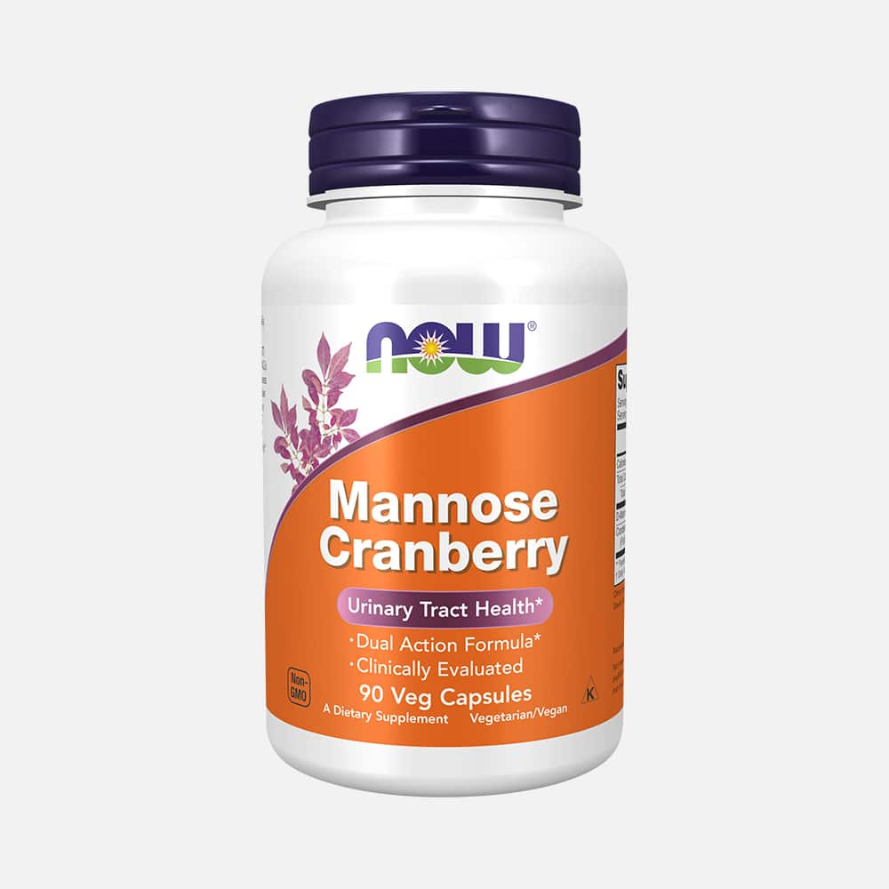 Mannose Cranberry Dual Action Formula - 90 Veg Capsules