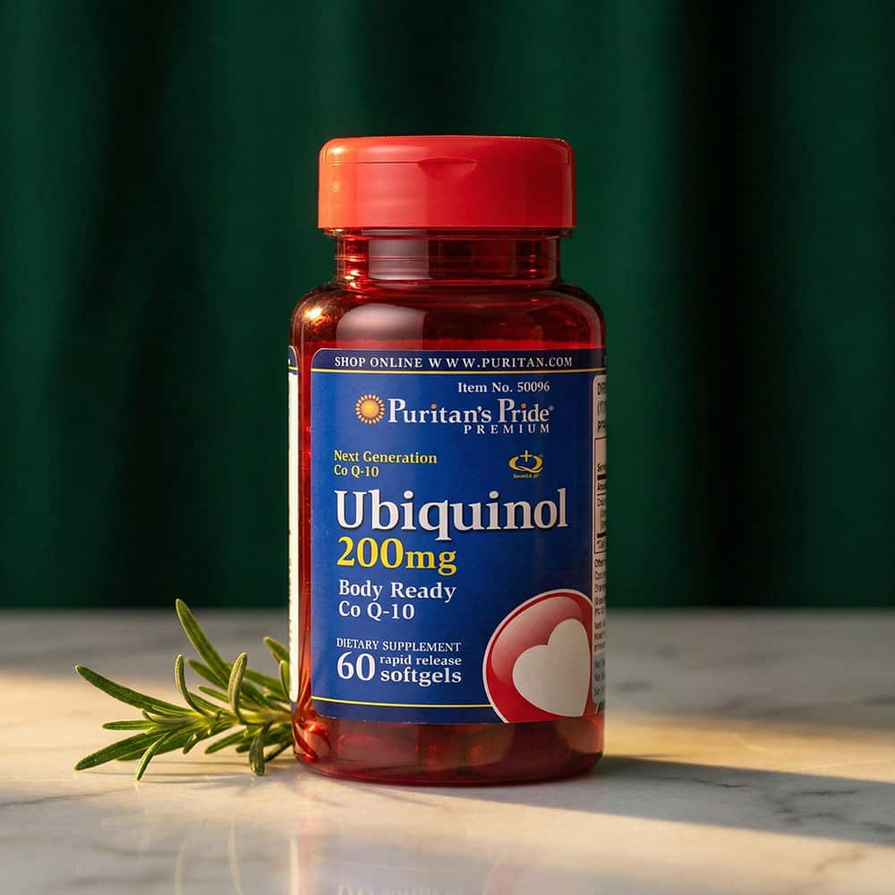Puritan's Pride Ubiquinol 200mg 60 Softgels