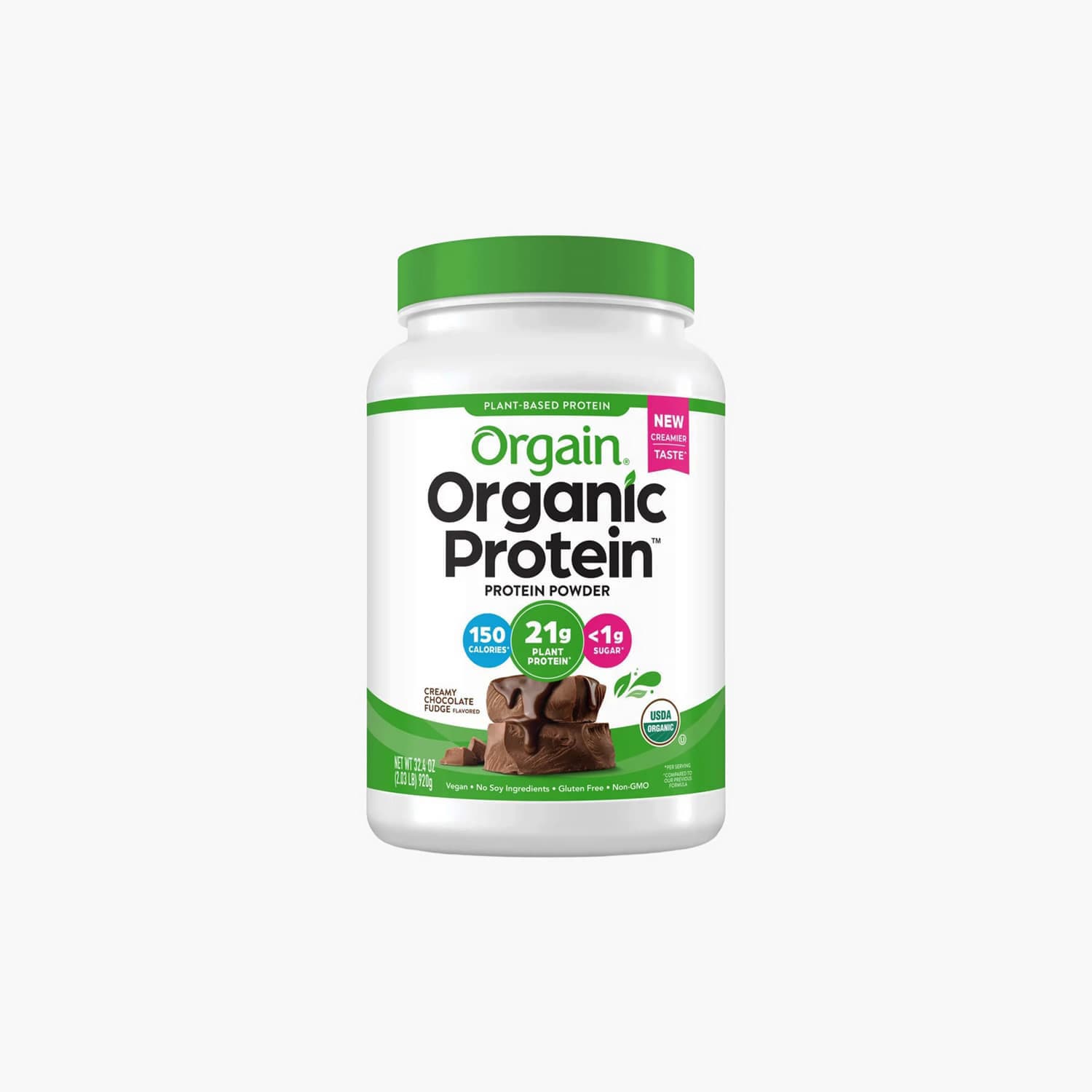 Orgain - Organic Vegan Protein Powder Chocolate Fudge - 920 g