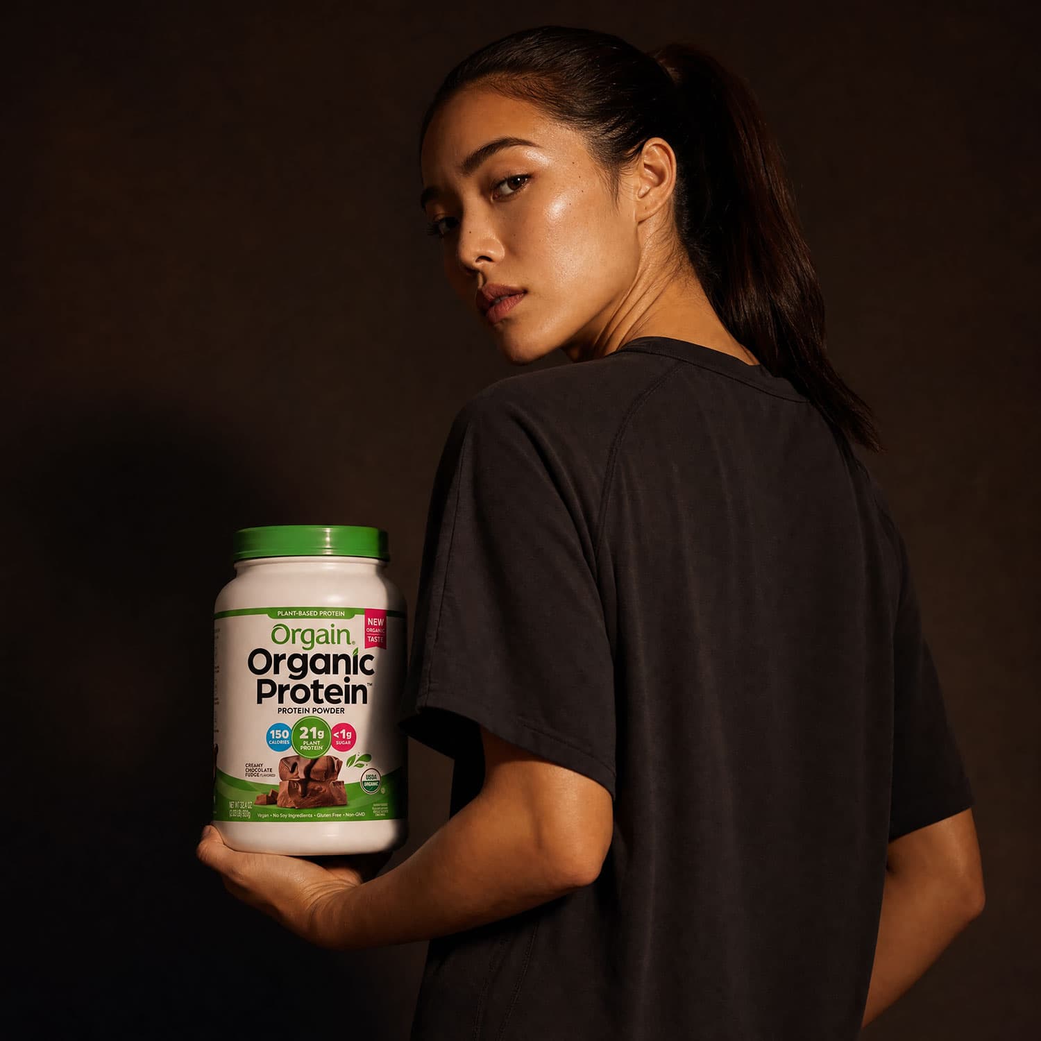 Orgain - Organic Vegan Protein Powder Chocolate Fudge - 920 g