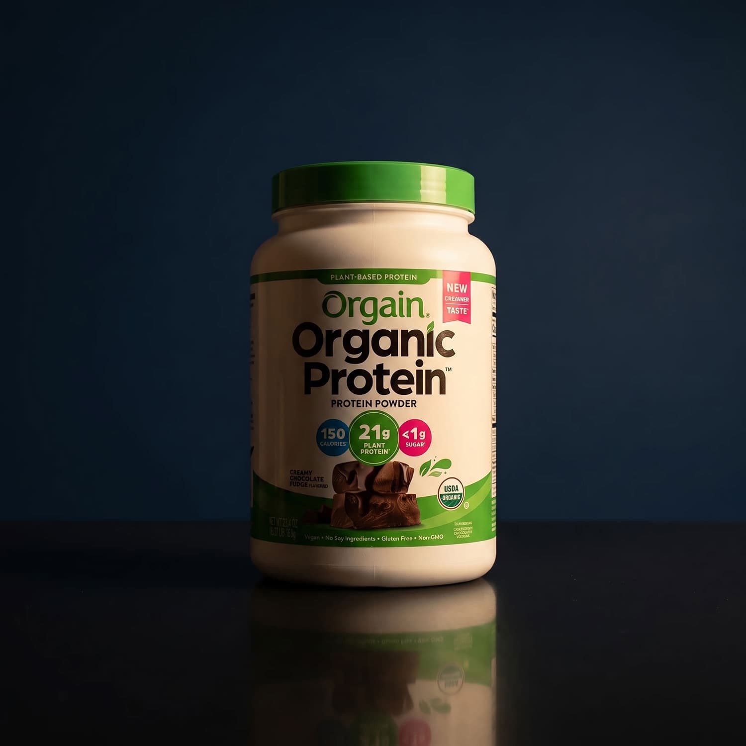 Orgain - Organic Vegan Protein Powder Chocolate Fudge - 920 g