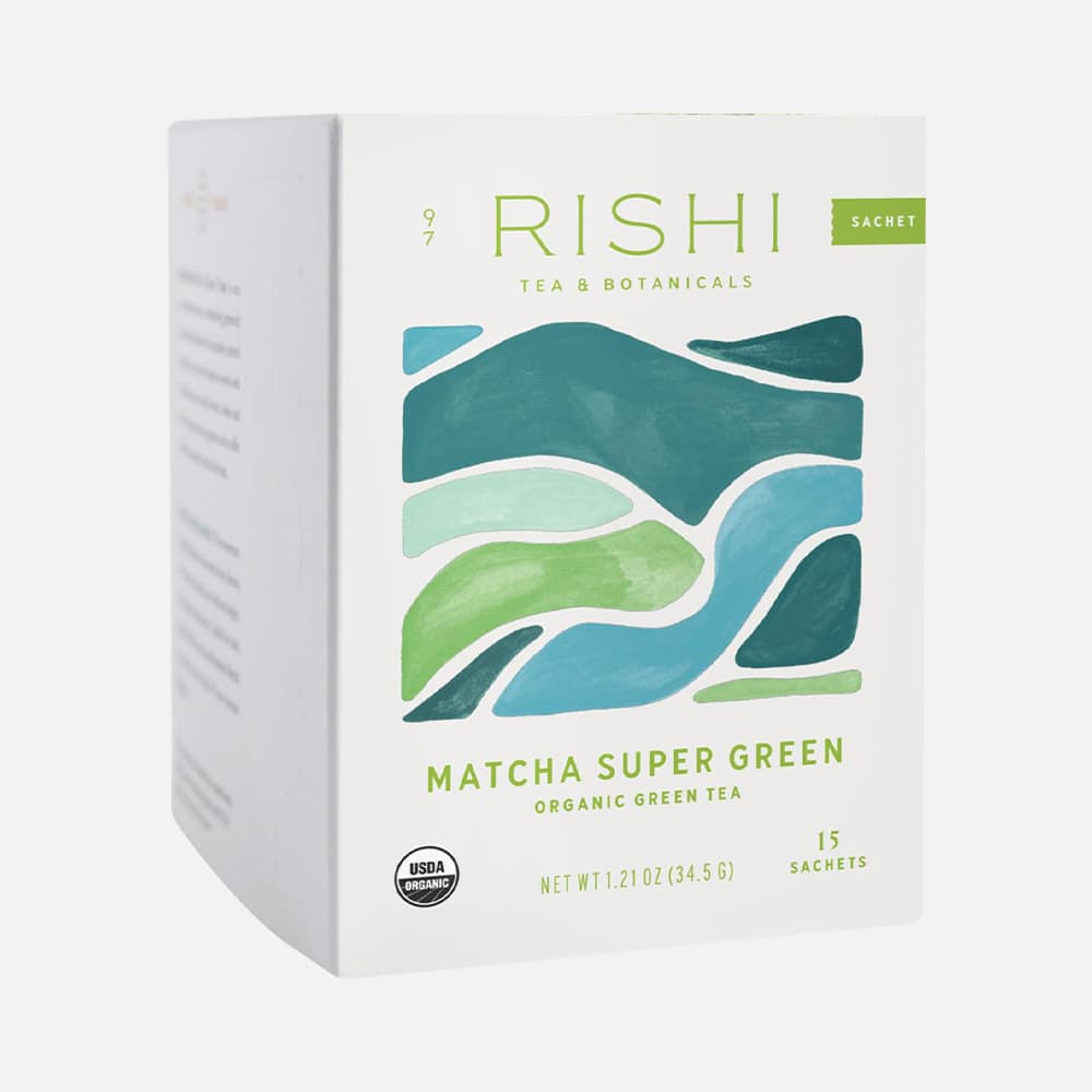 Rishi Organic Matcha Super Green Tea - 15 Tea Bags