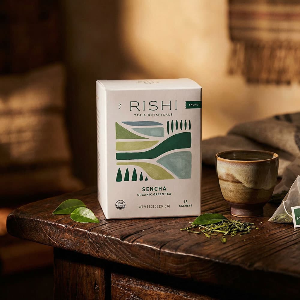 Organic Sencha Green Tea - 15 Sachet Bags