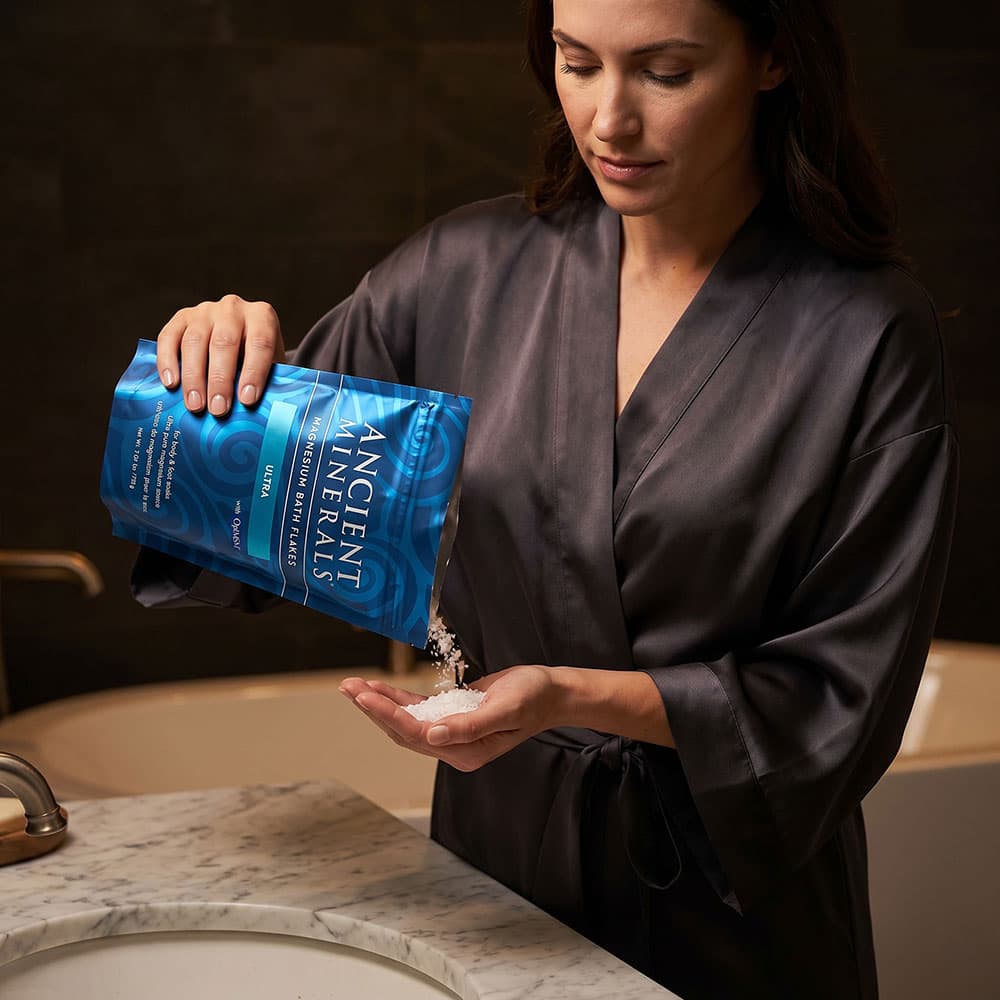 Magnesium Bath Flakes Ultra with MSM - 1.65 lbs