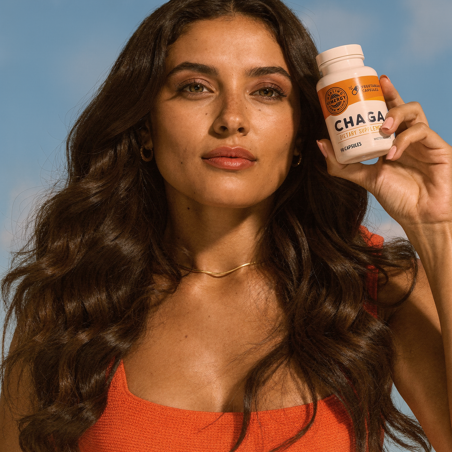 Organic Chaga Mushroom 1.5g - 90 Capsules