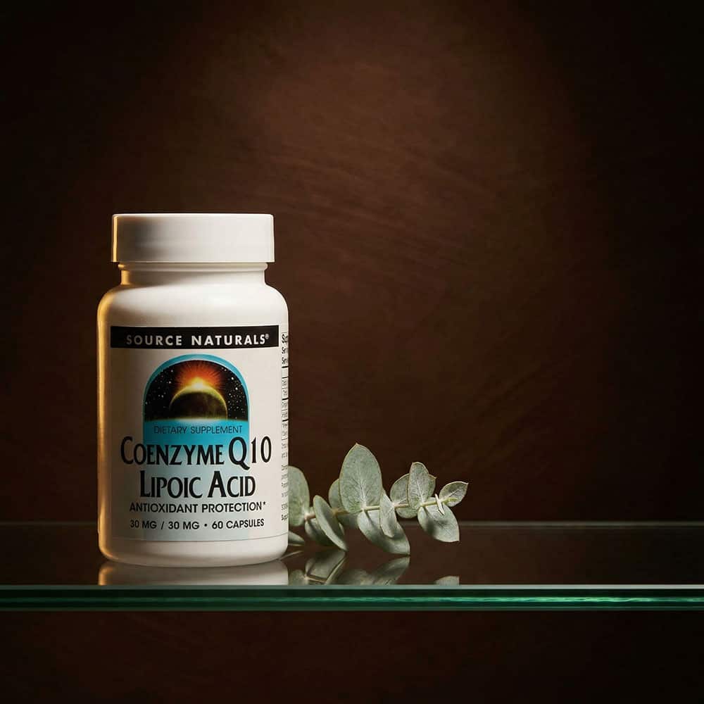 Coenzyme Q10 & Lipoic Acid 30mg/30mg - 60 Capsules