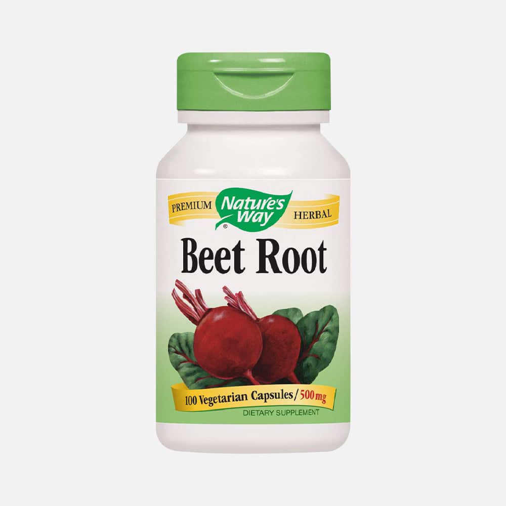 Beet Root 1000mg - 100 Vegetarian Capsules
