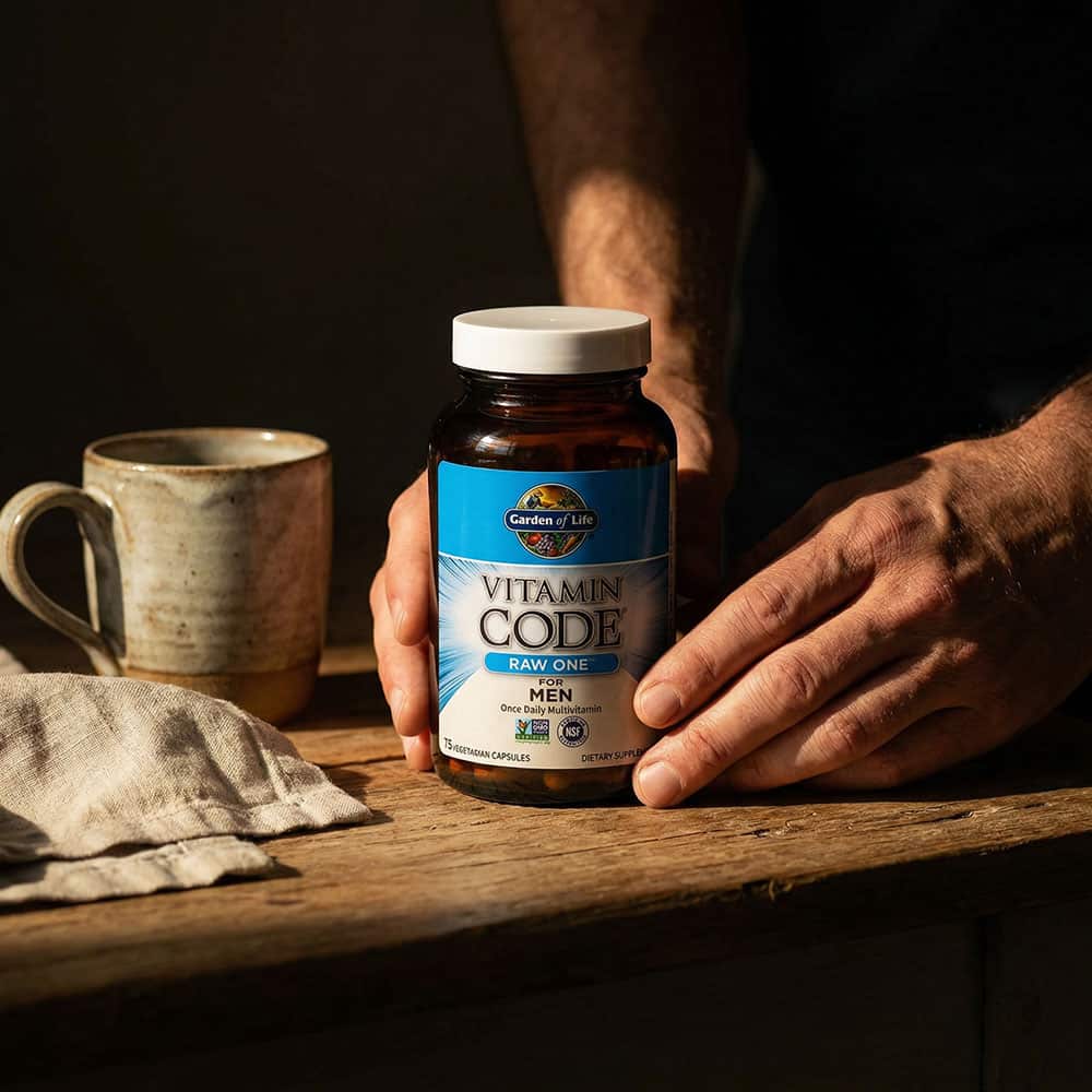 Vitamin Code RAW One Multivitamin for Men - 75 Veg Caps