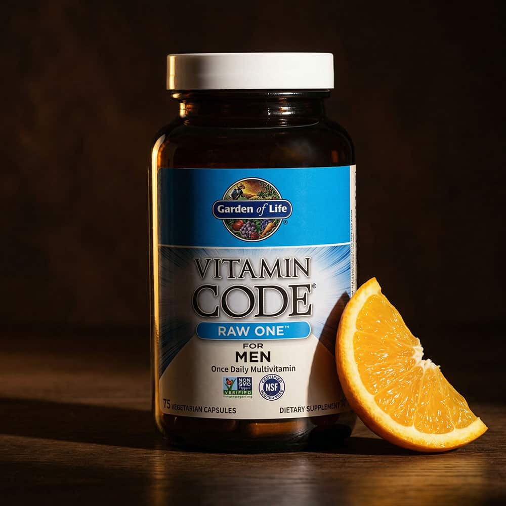 Vitamin Code RAW One Multivitamin for Men - 75 Veg Caps