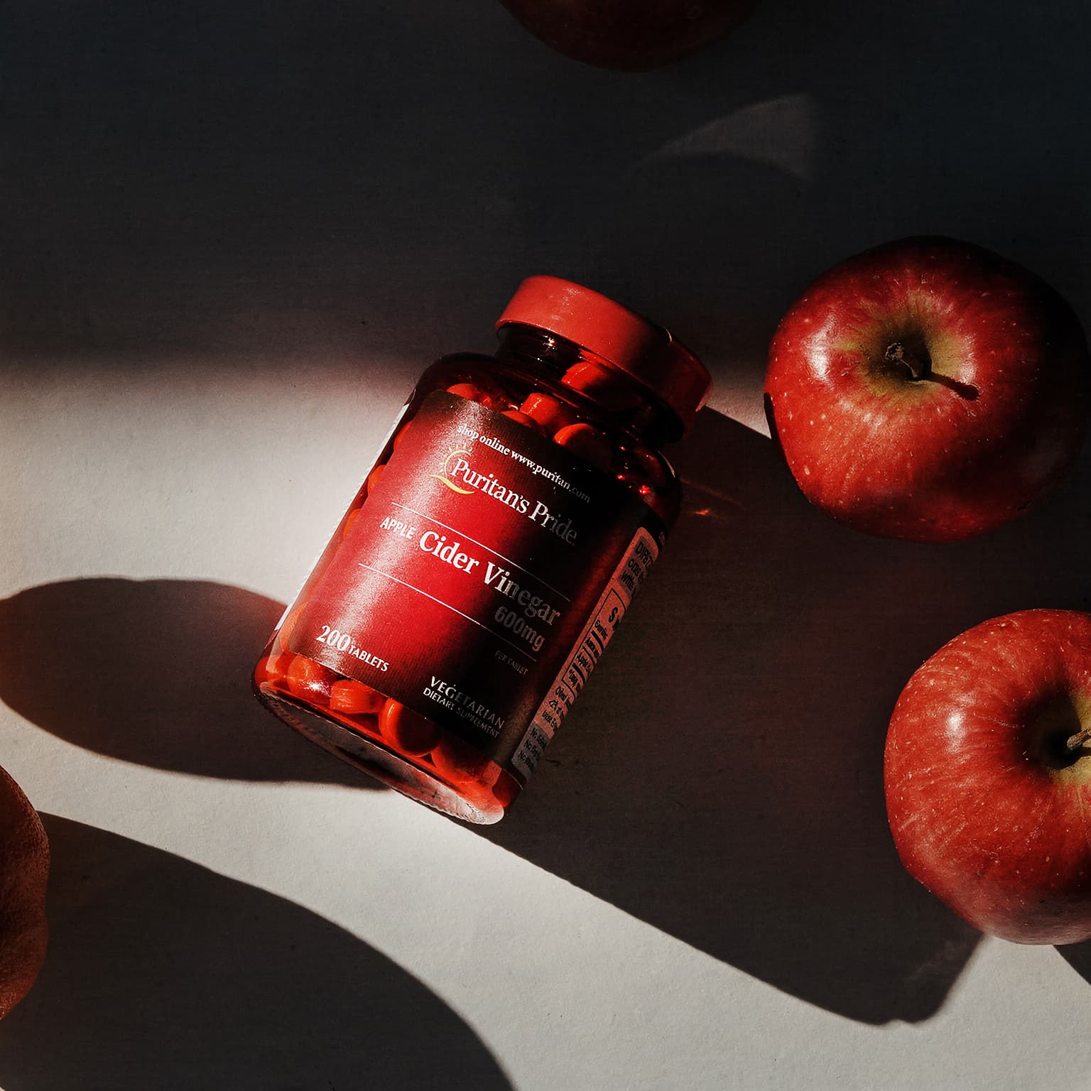 Apple Cider Vinegar 600mg - 200 Tablets