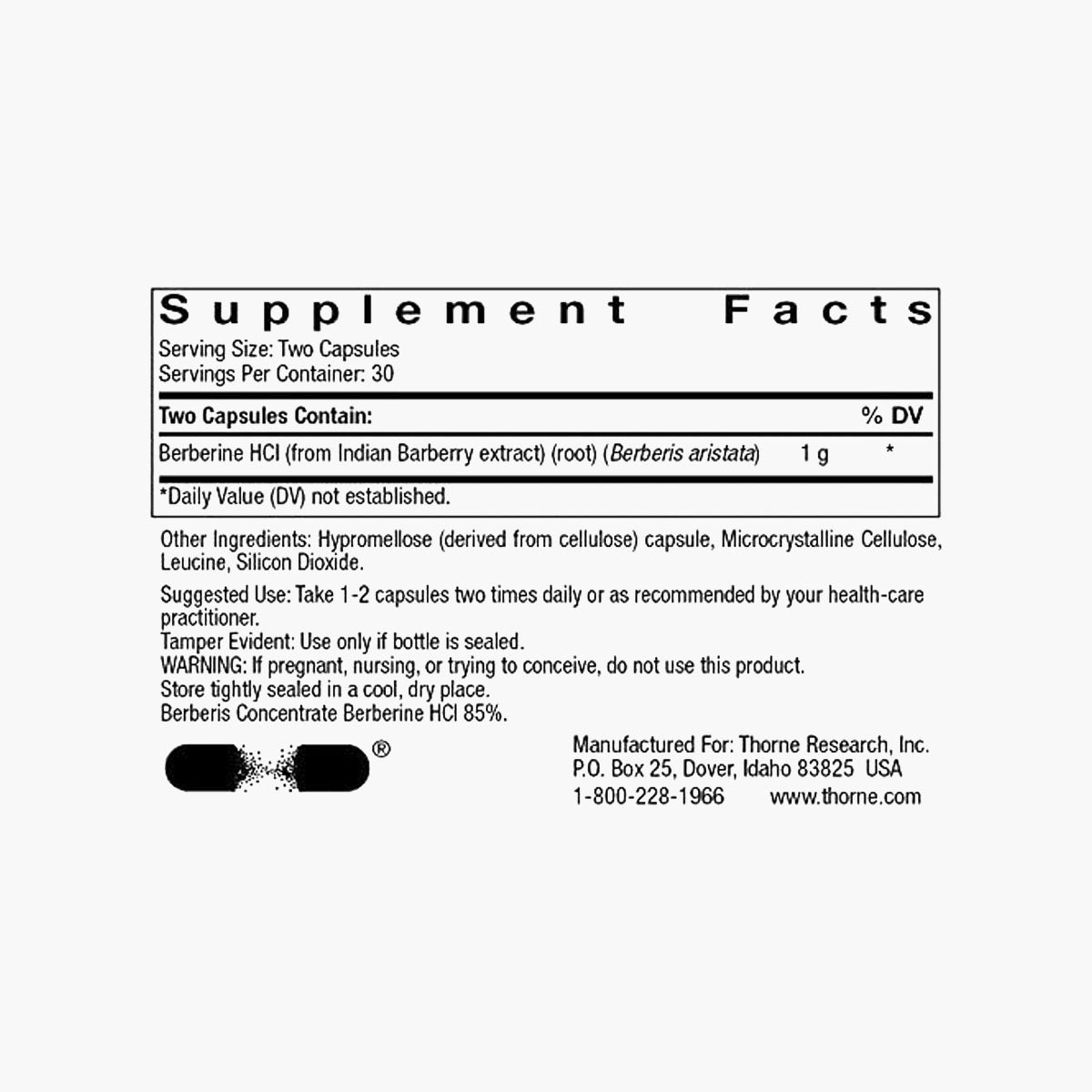 Berberine-500 (Pack of 2)