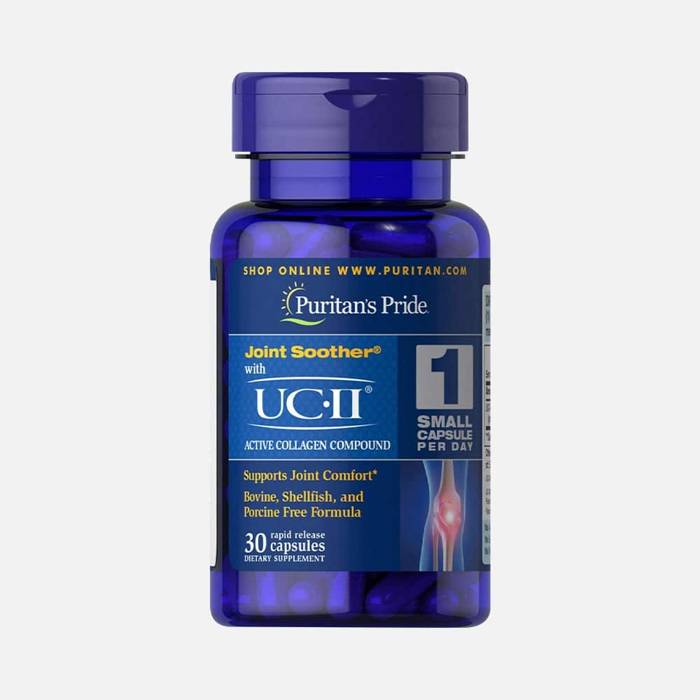 UC-II Undenatured Type II Collagen 40mg - 30 Capsules