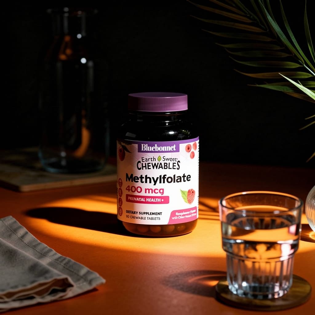 Methylfolate 400mcg (5-MTHF Quatrefolic) - 90 Chewables