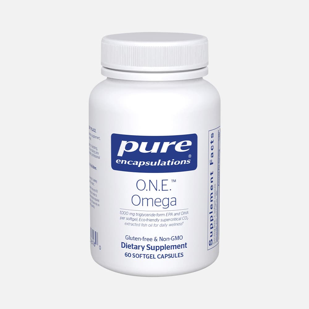 O.N.E. Omega Fish Oil 1000mg - 60 Softgels