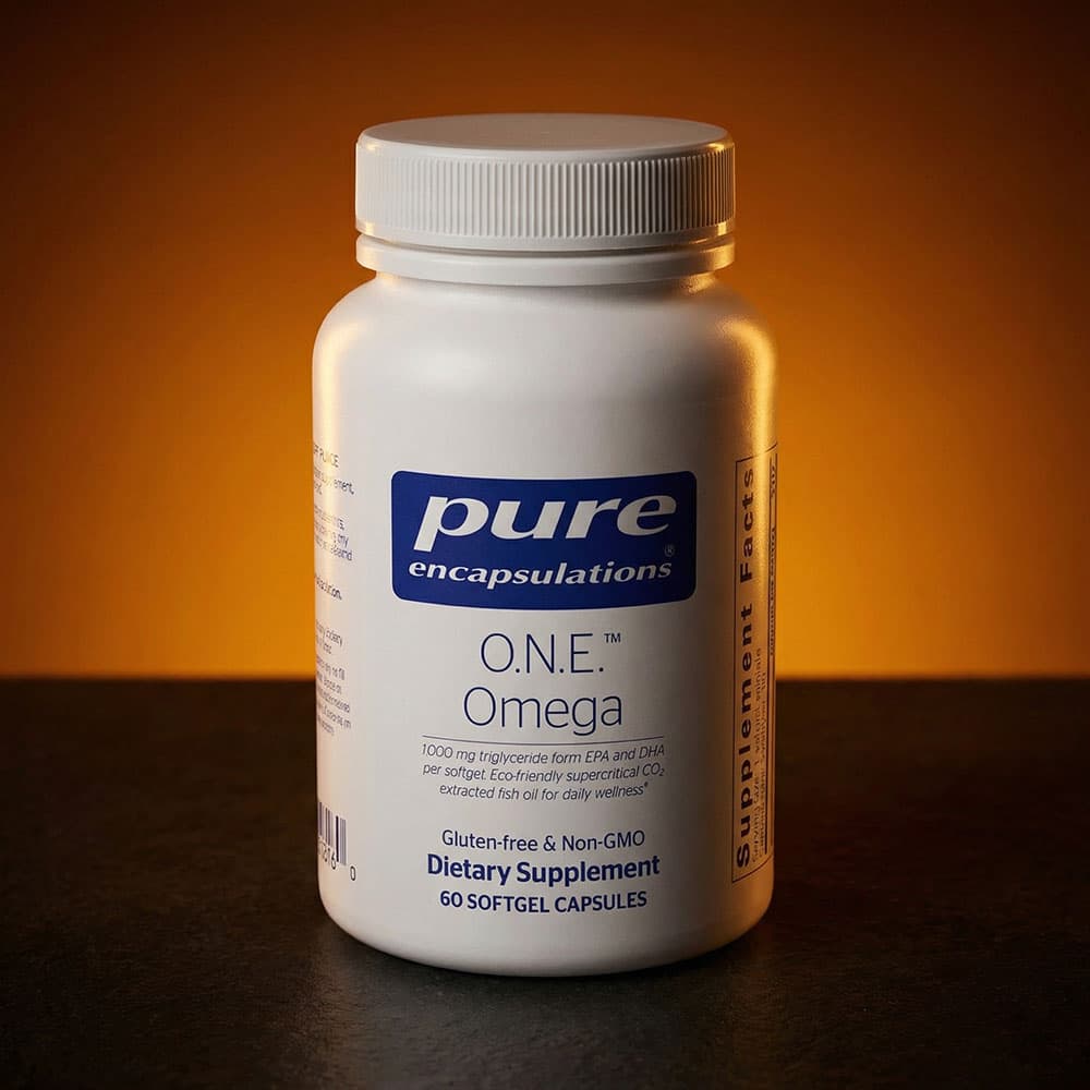 O.N.E. Omega Fish Oil 1000mg - 60 Softgels