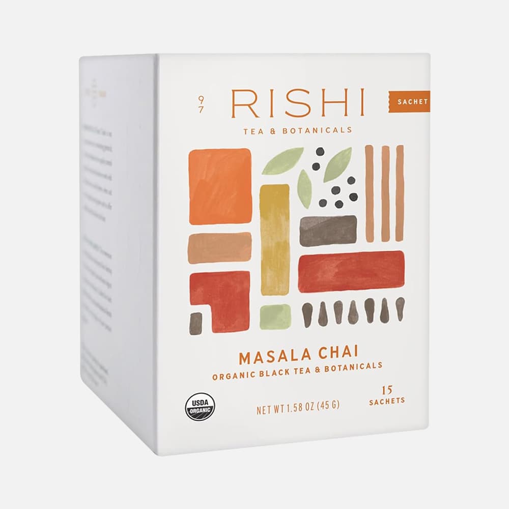 Masala Chai Black Tea 15ct - Organic Sachets