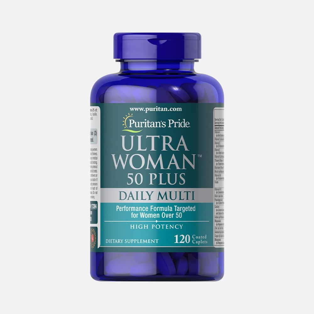 Ultra Woman 50 Plus Multivitamin with Zinc - 120 Tablets